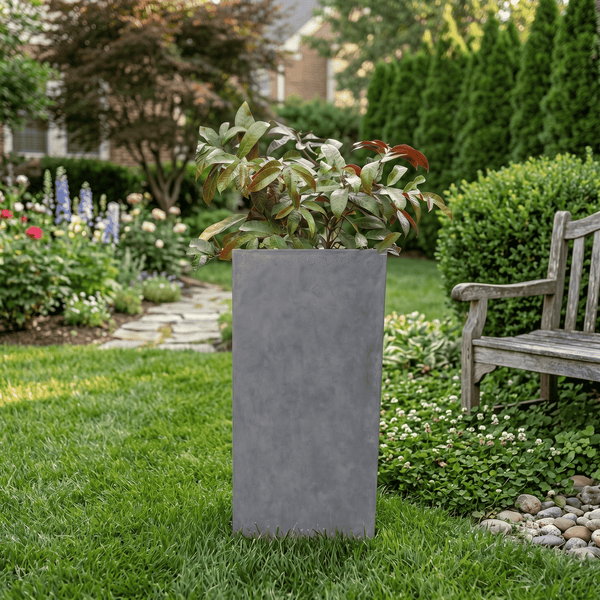 The Urban Pillar Series | Tall Square Minimalist Planters