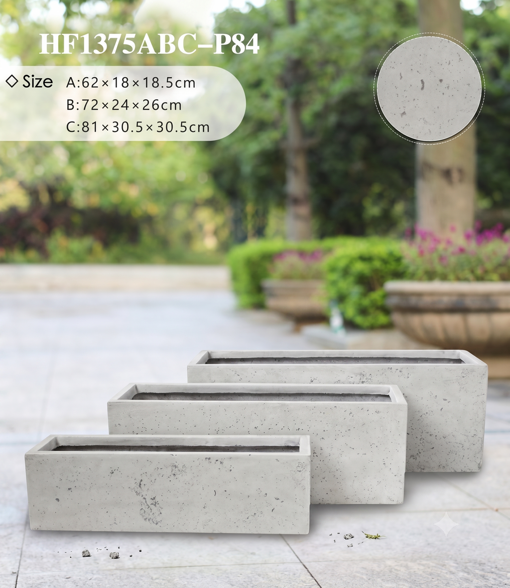 The Trough Series | Linear Architectural Planters
