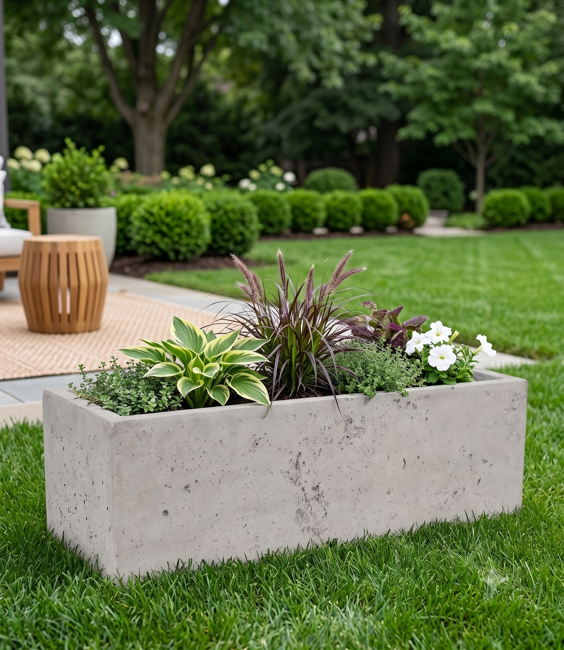 The Trough Series | Linear Architectural Planters