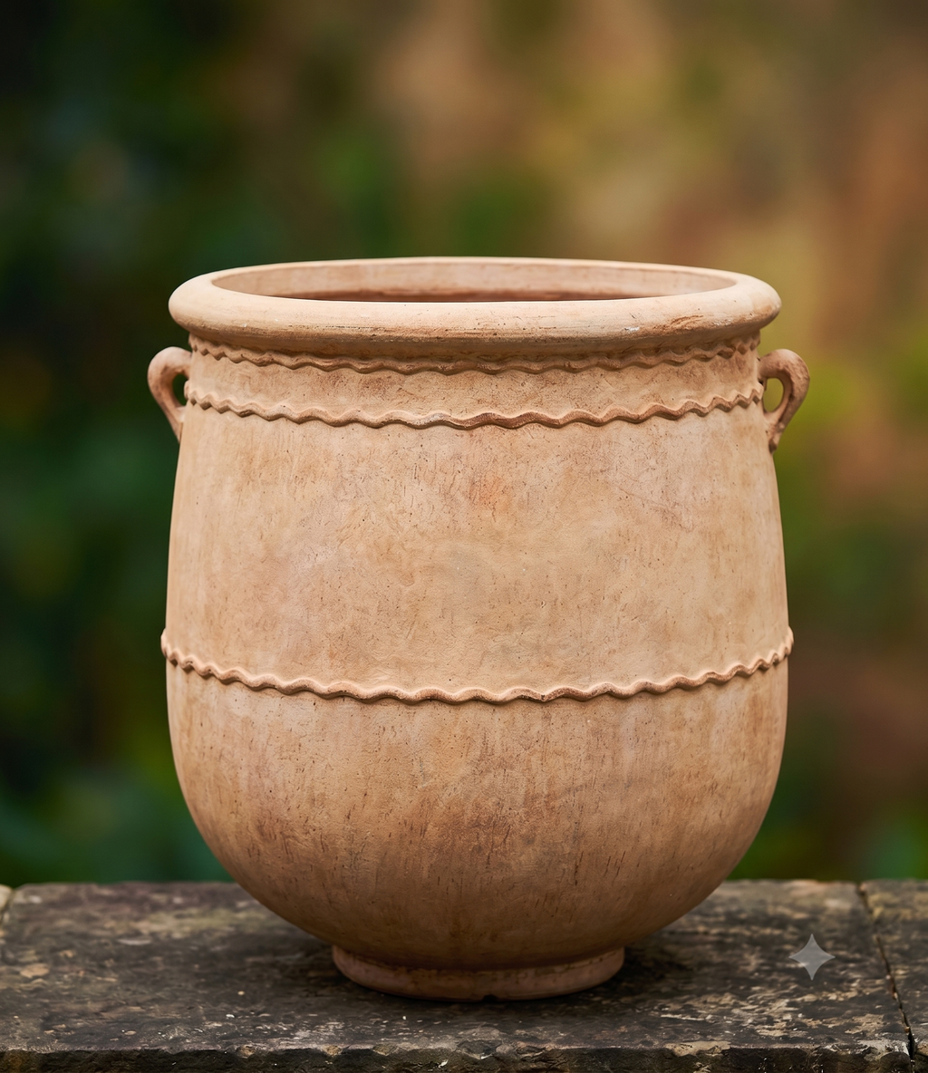 The Heritage Collection | Traditional Ribbed Earth Planters