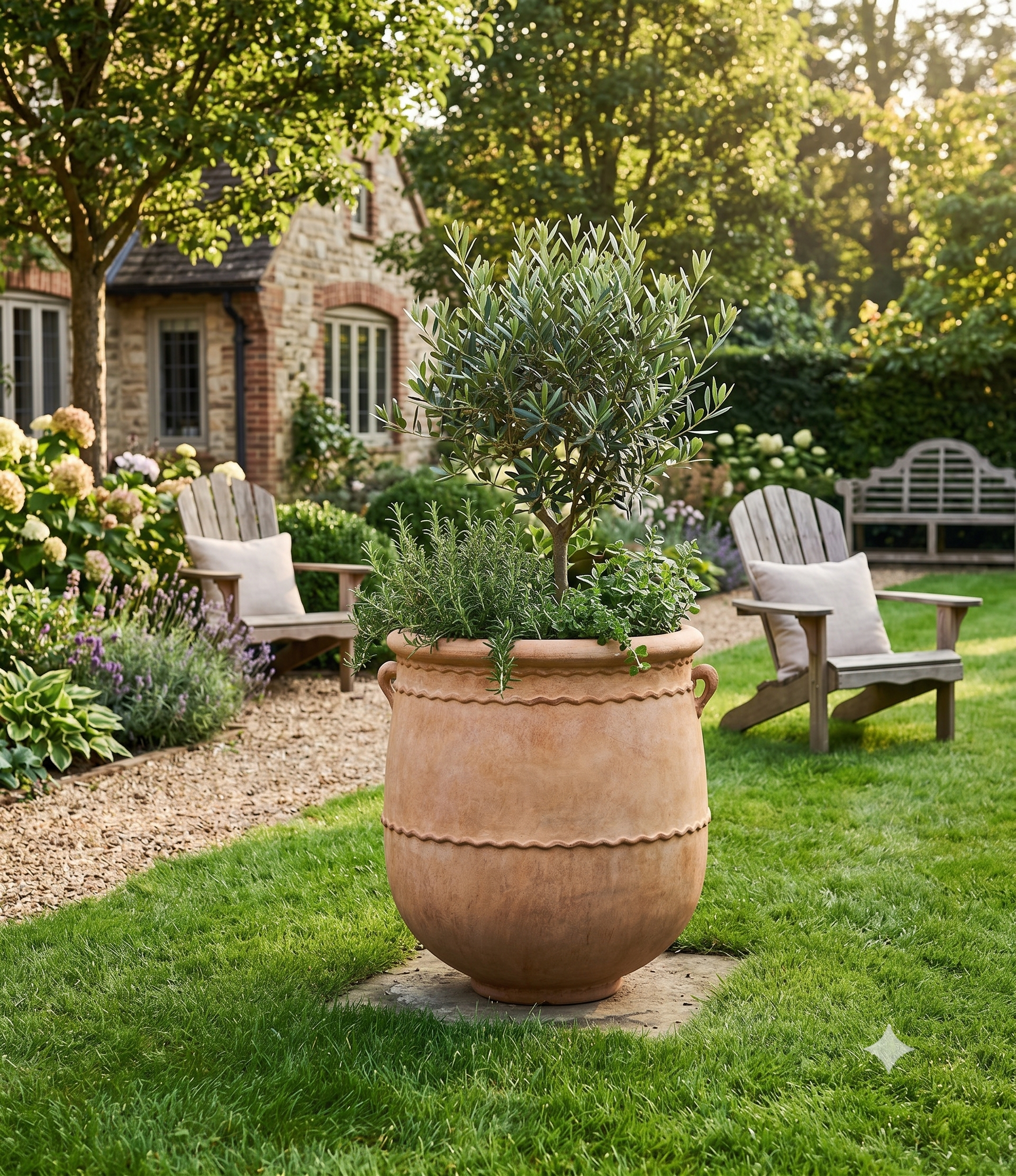 The Heritage Collection | Traditional Ribbed Earth Planters
