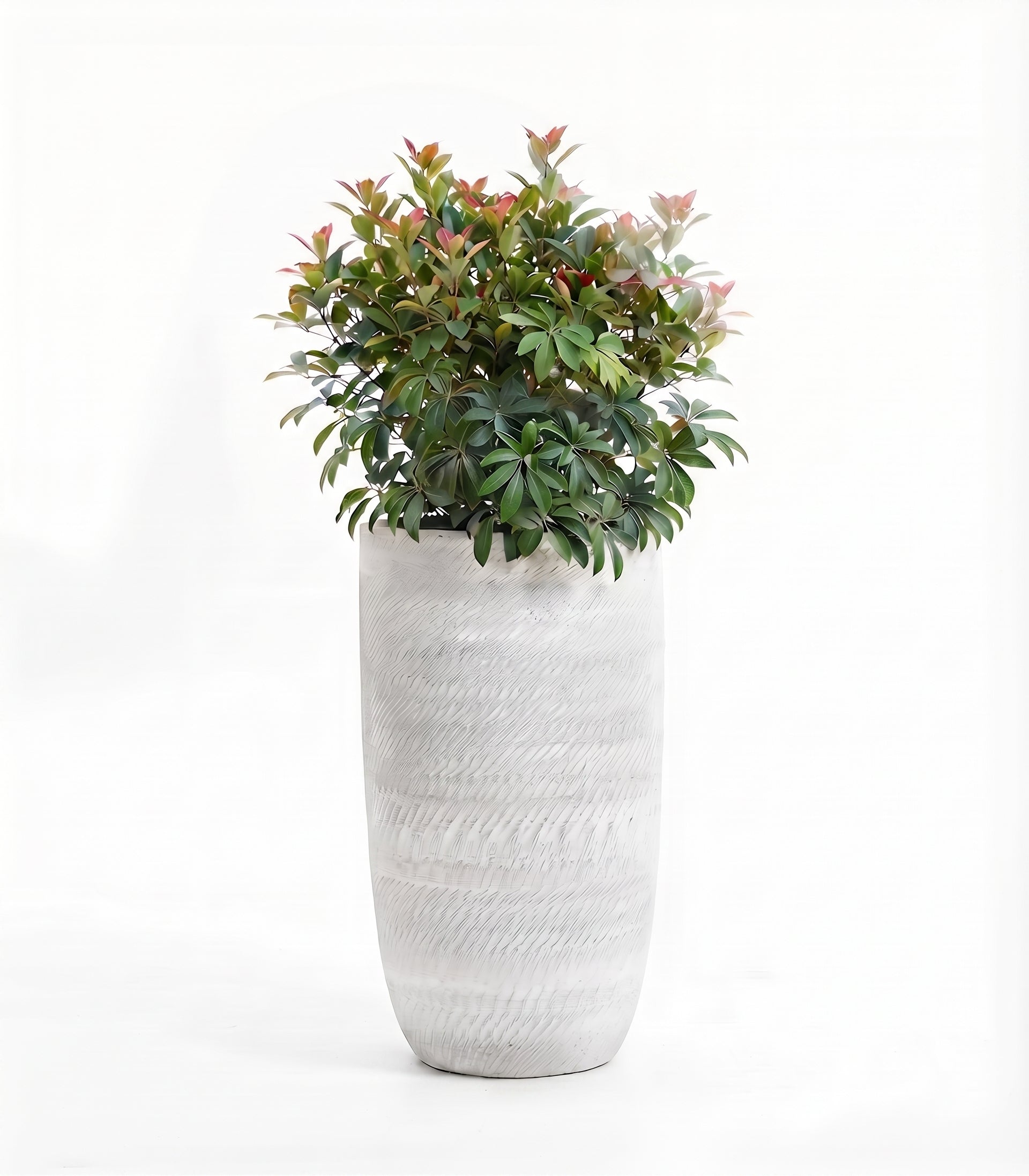 The Artisan Series | Tall Etched U-Shape Planters