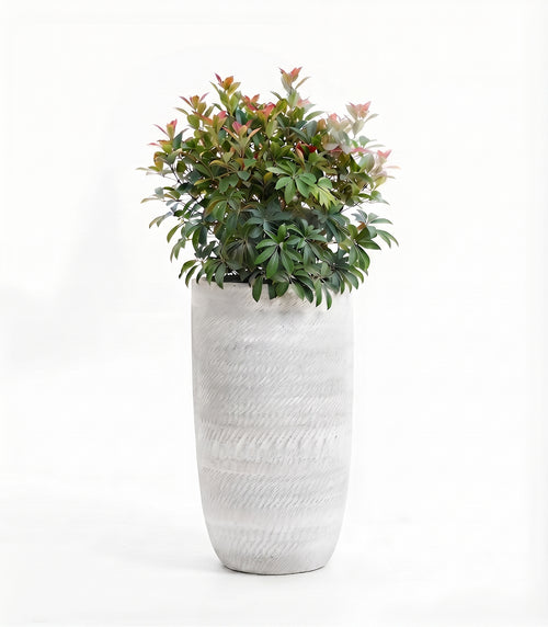 The Artisan Series | Tall Etched U-Shape Planters
