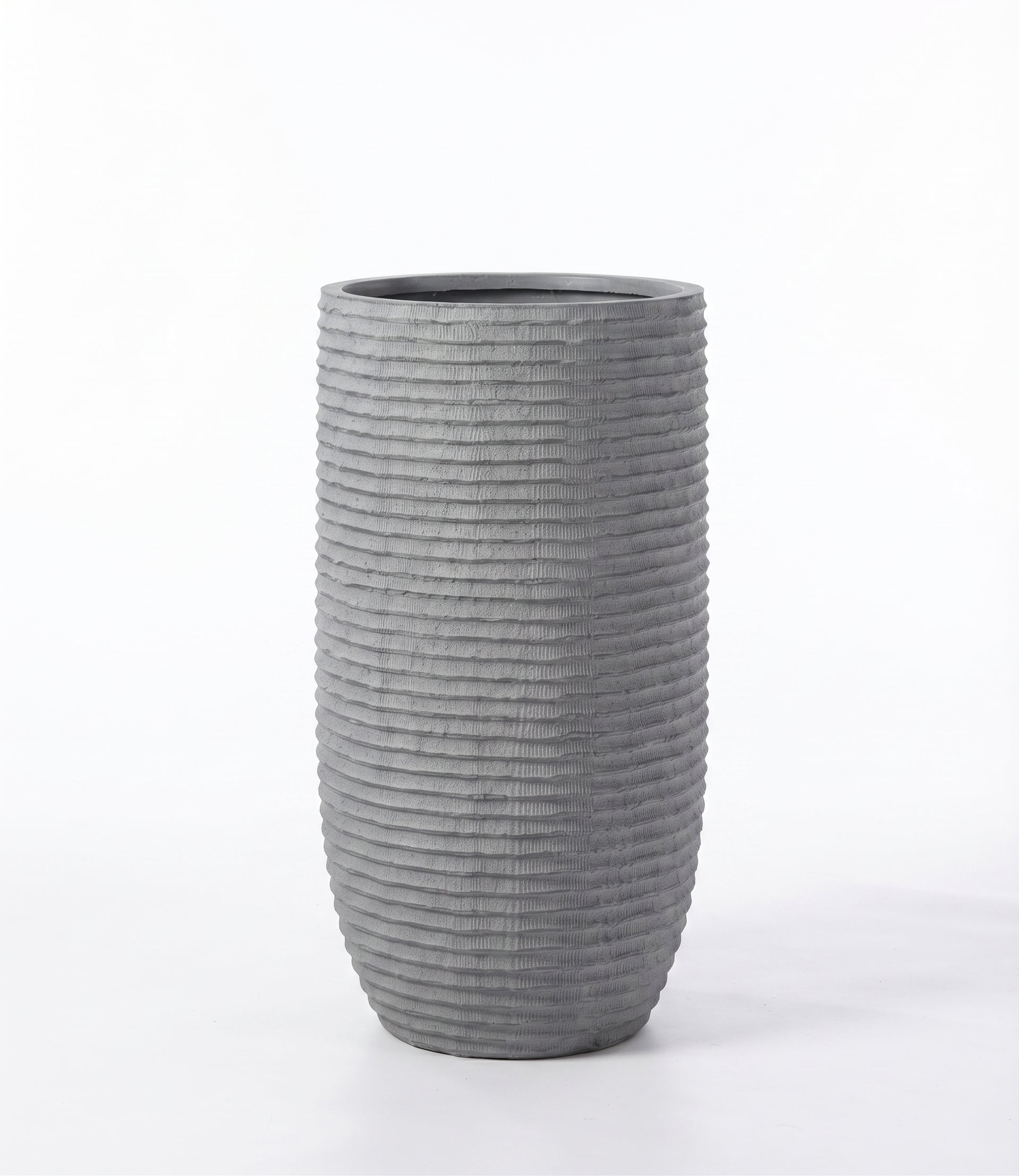 The Horizon Series | Tall Ribbed U-Shape Planters