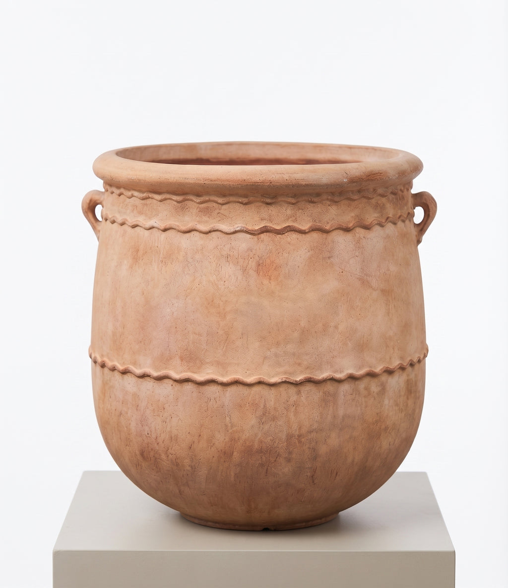 The Heritage Collection | Traditional Ribbed Earth Planters