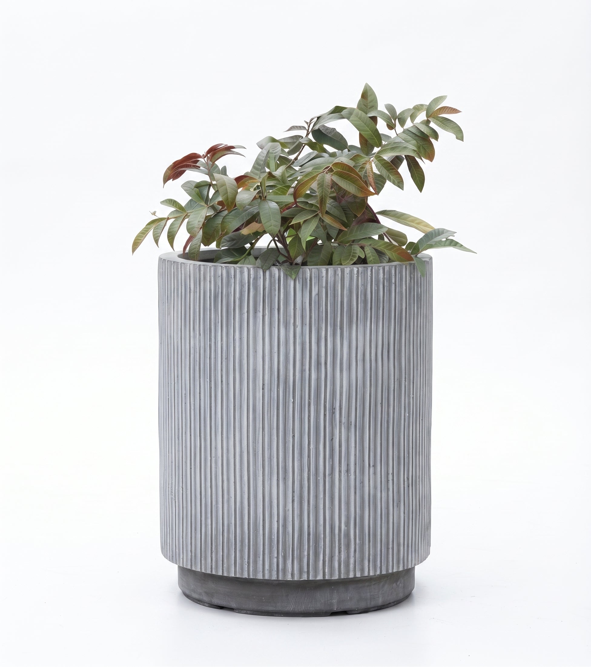 The Linear Tube Series | Fluted Column Planters