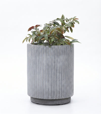 The Linear Tube Series | Fluted Column Planters