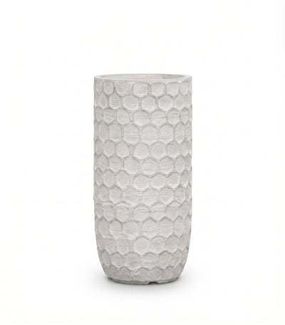 The Hive Series | Honeycomb Textured Tall U-Shape Planters