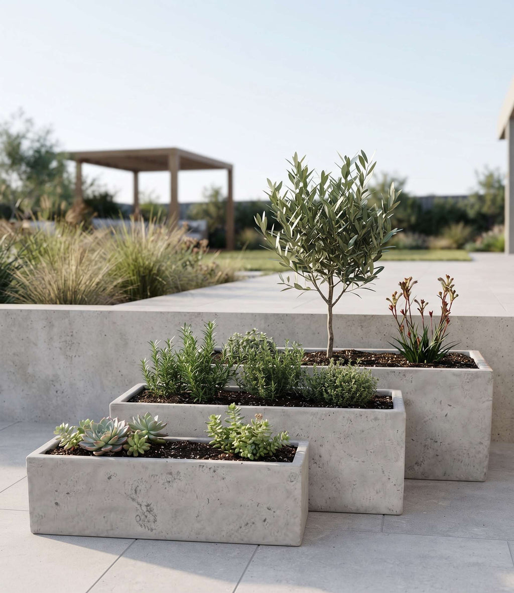 The Trough Series | Rectangular Shape Planter Pots