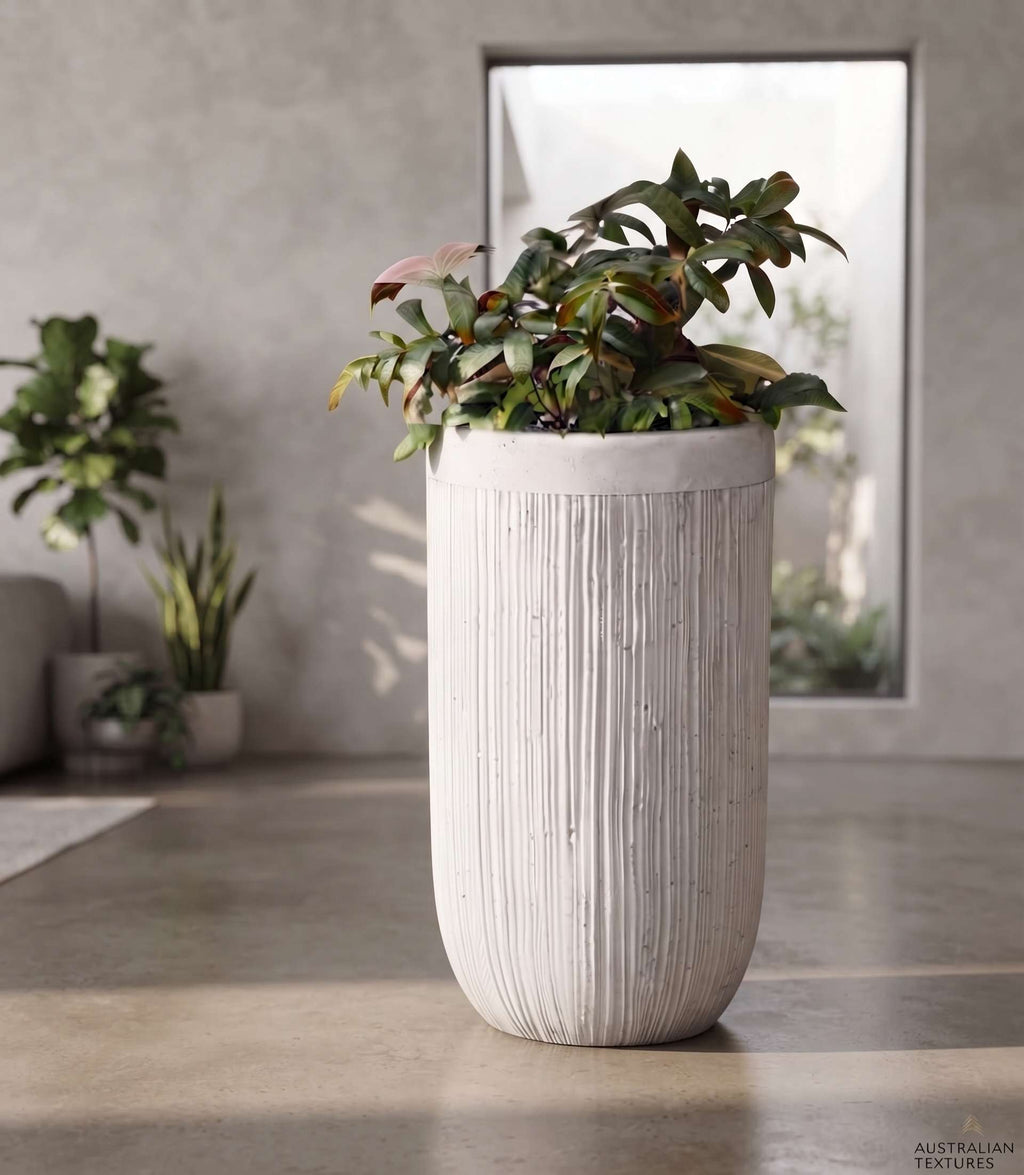 The Nordic Series | Two Tone Tall U Shape Planters