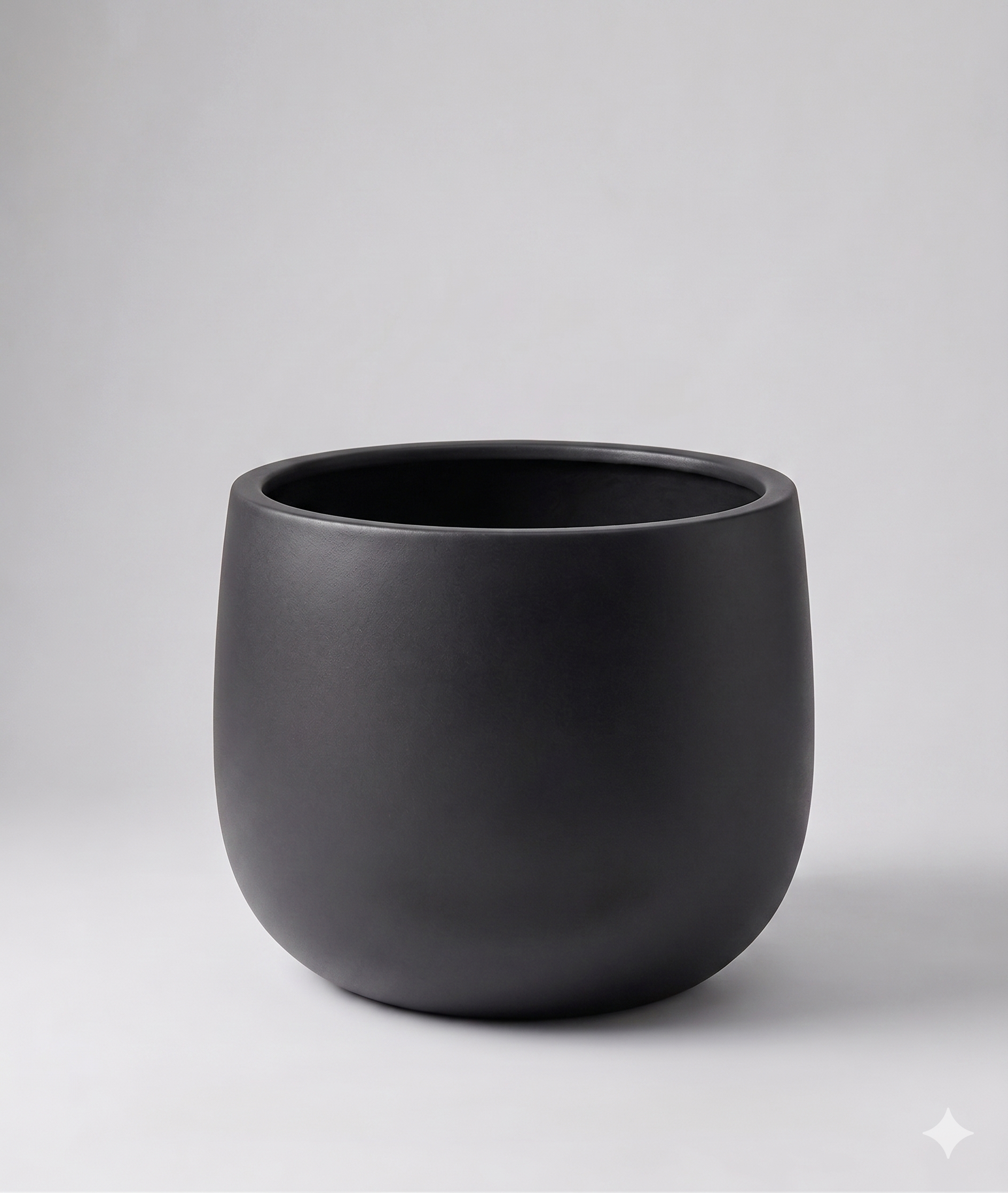 The Tapered Series | Onyx Black Cone-Shape Planters
