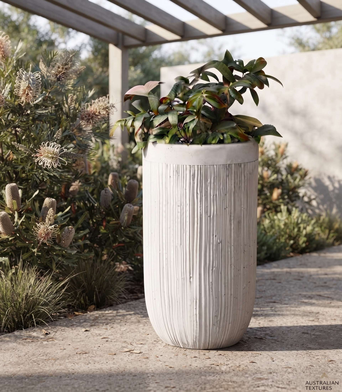 The Nordic Series | Two Tone Tall U Shape Planters