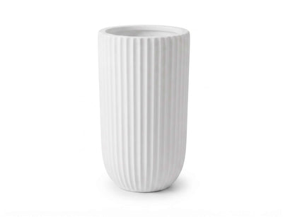 The Fluted Pillar Series | Tall U Shape Cream Planters Pots